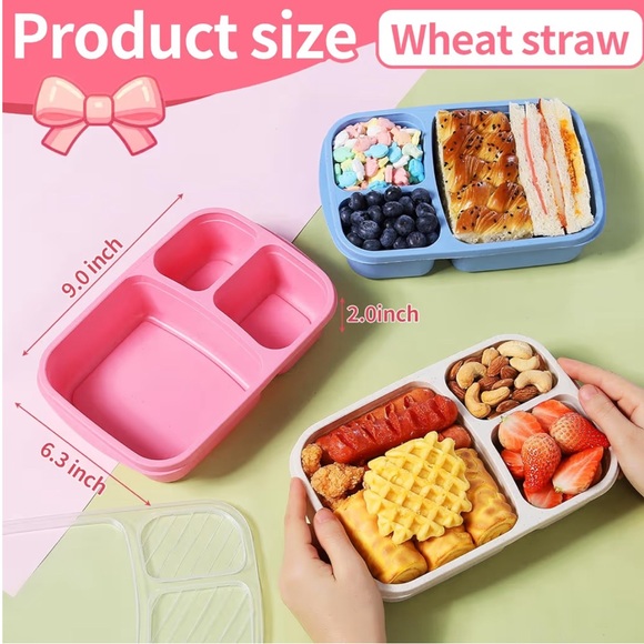 Colorful Food Storage Container Set - Picture 2 of 3